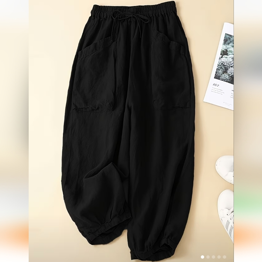 Women's Black Joggers